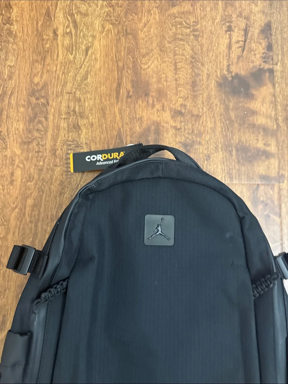 Jordan Black Men's Travel Backpack with Padded Straps